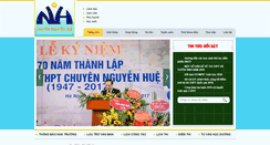 Desktop Screenshot of chuyennguyenhue.edu.vn